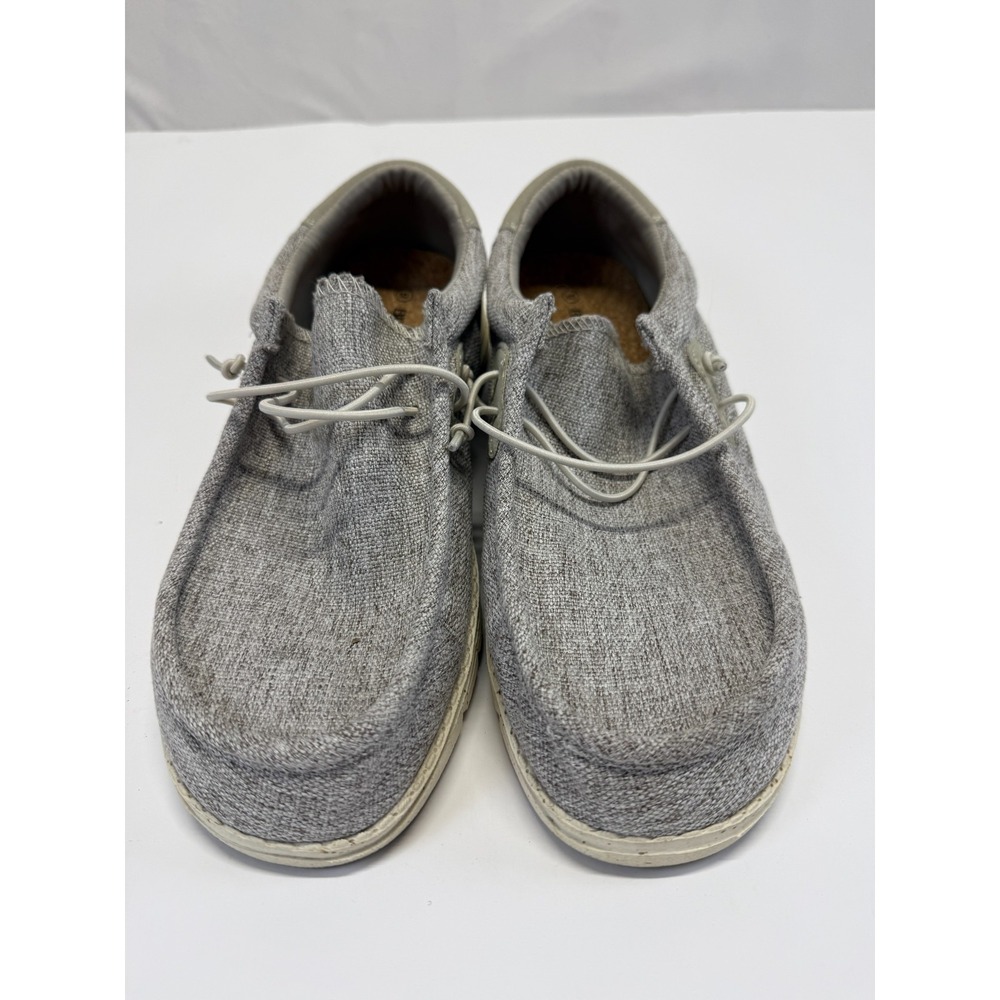 Bruno Marc BLS211 Mens 9 Loafers Gray Moc Toe Casual Slip On Lightweight‎ Shoes